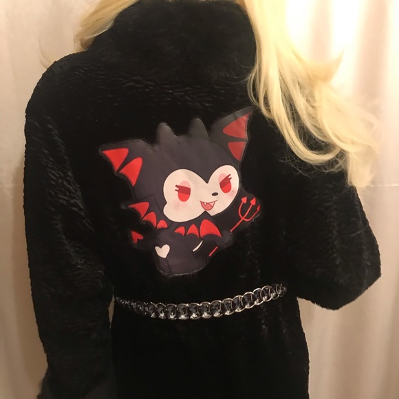 Gorgeous vintage custom kuromi fur coat❤️✨ - Picture 15 of 17